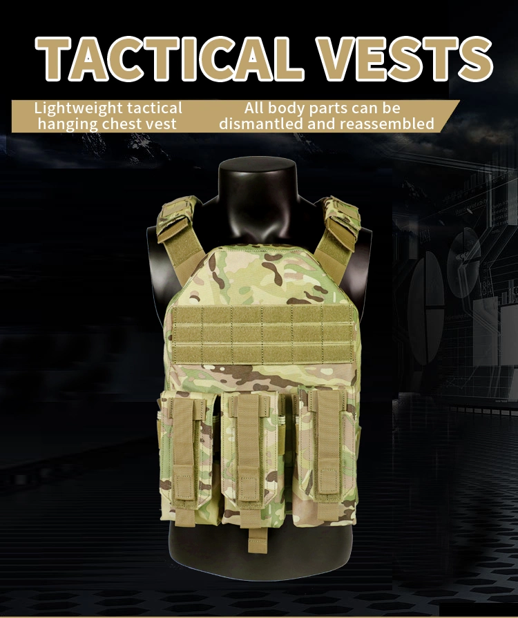 Jpc Tactical Vest Lightweight Training Molle Outdoor Combat Plate Carrier Huting Tactical Vest