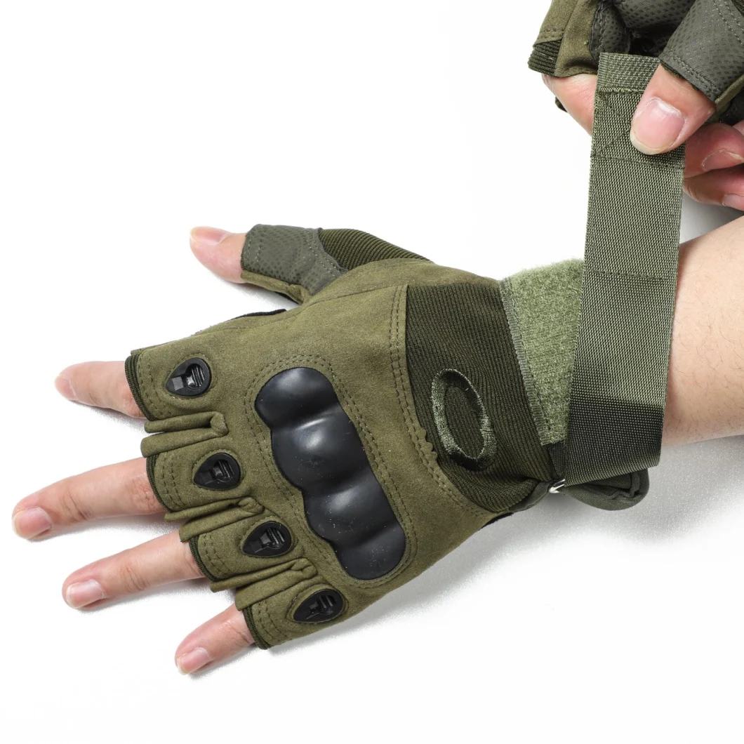 Woven Label, Washing Label, Silk Printing etc Wrist Police Gloves Military Style Tactical
