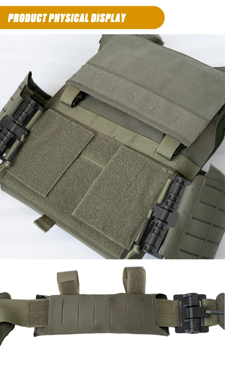 Outdoor Gear Laser Cut CS Quick Release Tactical Plate Carrier Soft Vest Military Tactical Vest