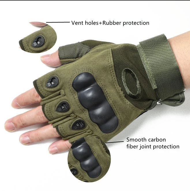 Woven Label, Washing Label, Silk Printing etc Wrist Police Gloves Military Style Tactical