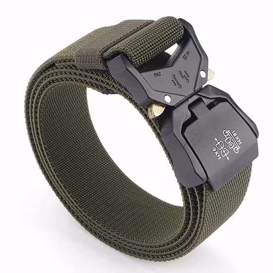 Accessori in metallo con fibbia per cintura tattica di alta qualità all'ingrosso di fabbrica in metallo per uomo