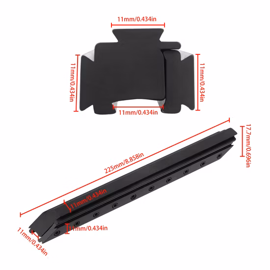 Spina Optics Ak Cover Caccia Mount Base Rifle Scope Mount Accessori tattici