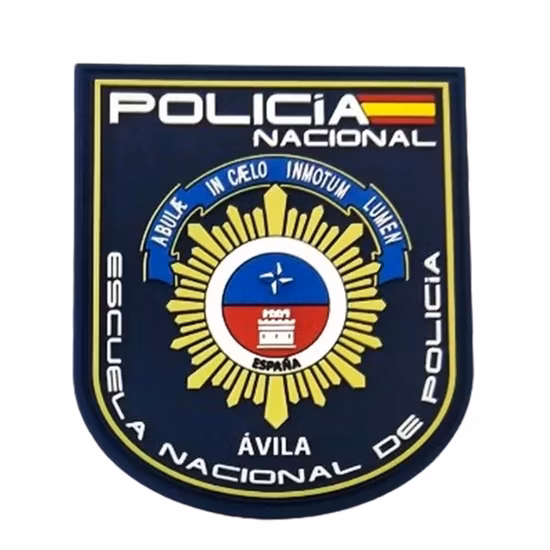 Toppe con logo granata per equipaggiamento tattico personalizzato in fabbrica Accessori per accessori Etichetta per toppe in gomma PVC in Cina