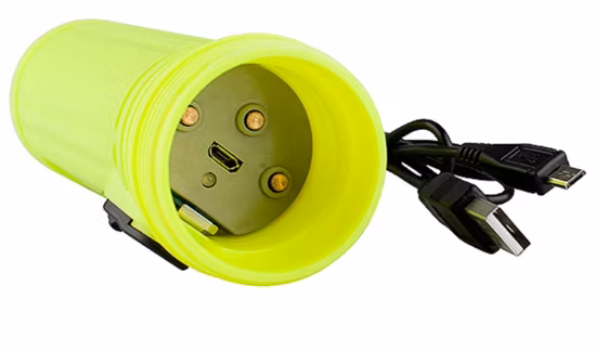 Torcia tattica portatile zoomabile resistente all'acqua Torcia a LED